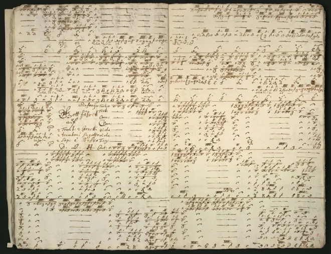 First page of Gott fähret auf mit Jauchzen