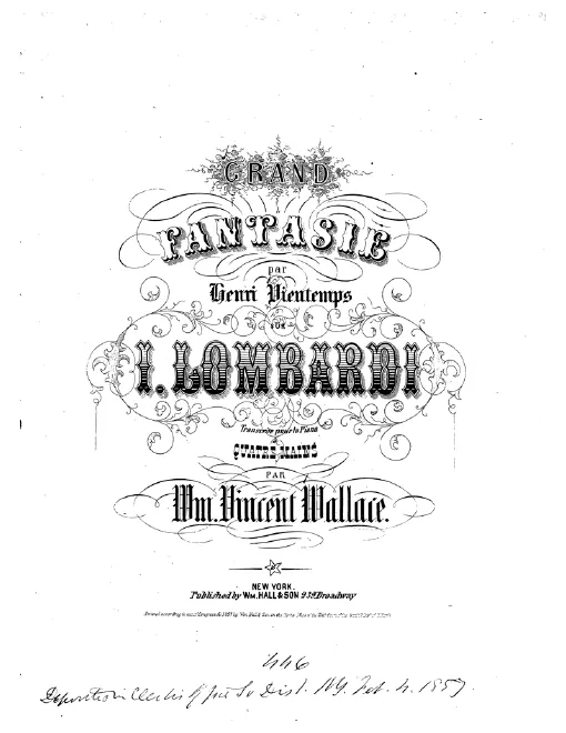 First page of 3 Fantasias on Themes from Verdi Operas