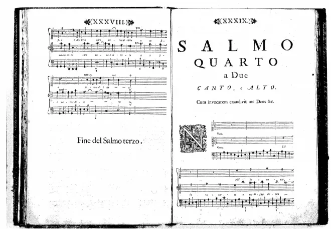 First page of Nell'invocarti o mio Signor