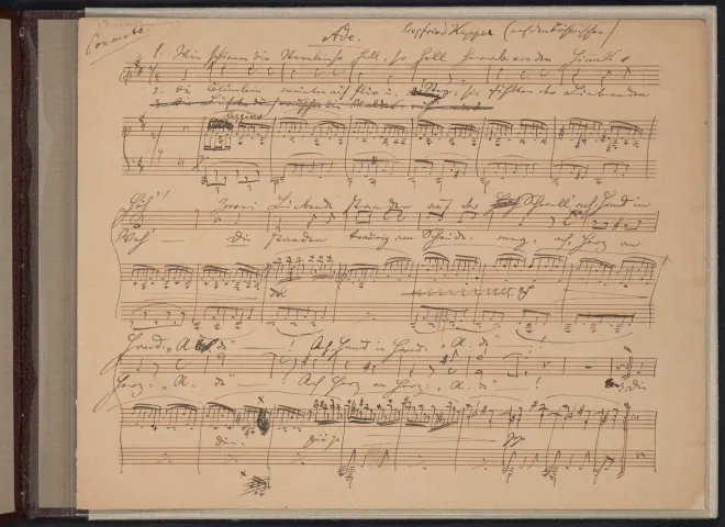 First page of 6 Lieder