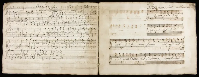 First page of Quando l'umide ninfe