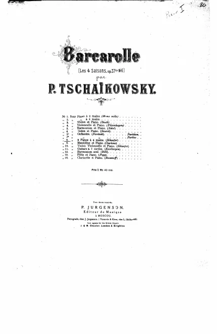 First page of The Seasons