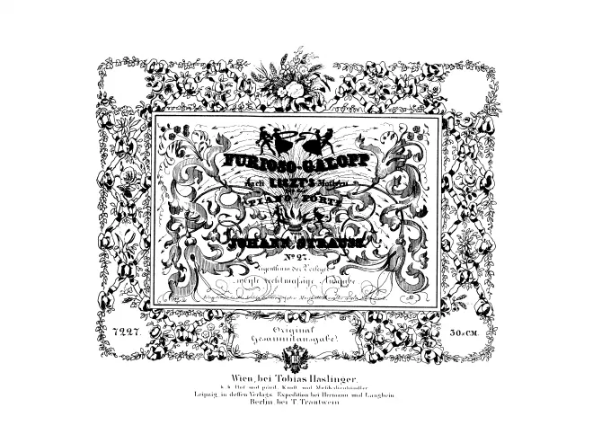 First page of Furioso-Galopp nach Liszt's Motiven