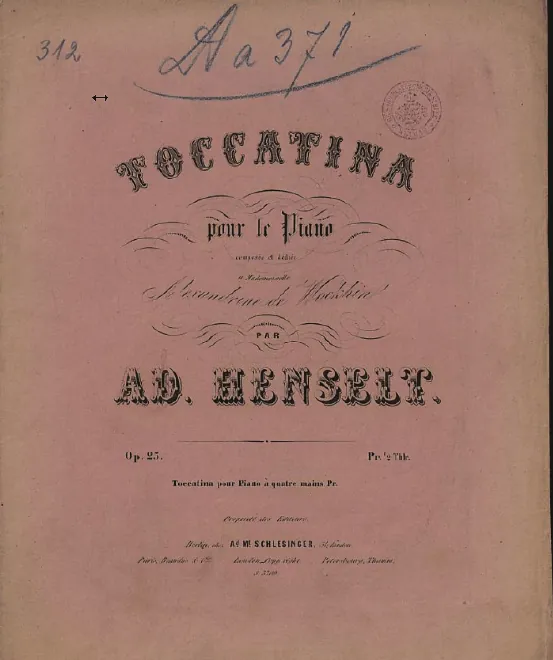 First page of Toccatina