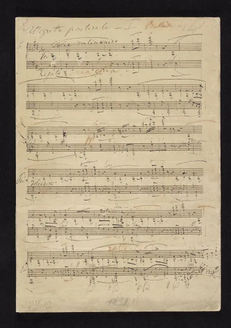 First page of Glanes de Woronince