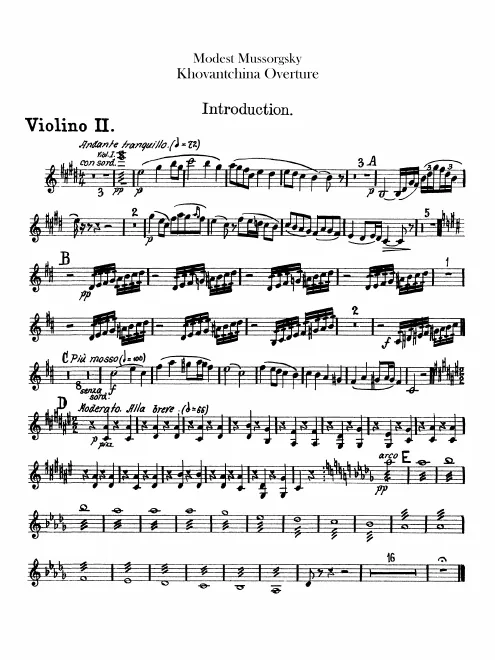 Violins II