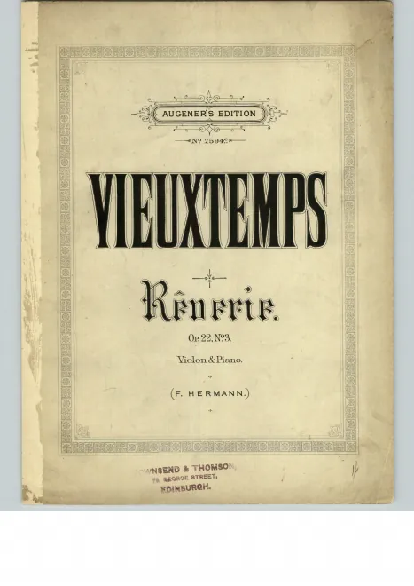 First page of 6 Morceaux de Salon
