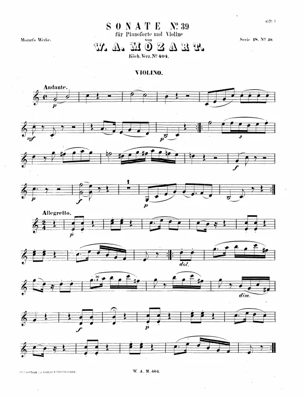 Violin Part