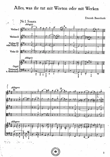 First page of Alles, was ihr tut mir Worten oder Werken