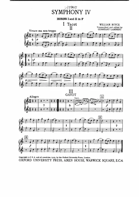 Horn 1/2 (F)