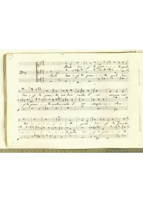 First page of Porto lungi le piante