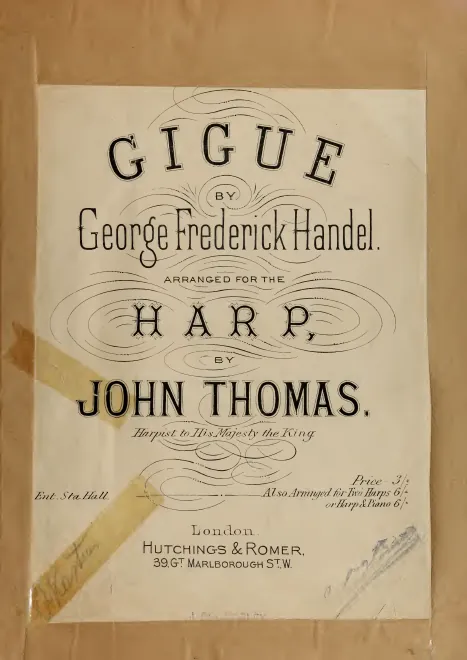First page of Gigue