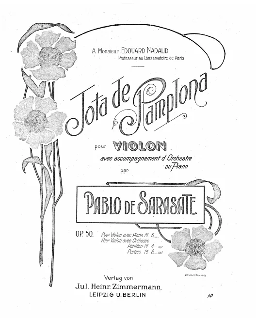 First page of Jota de Pamplona