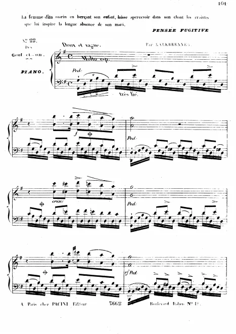 First page of La Femme du Marin