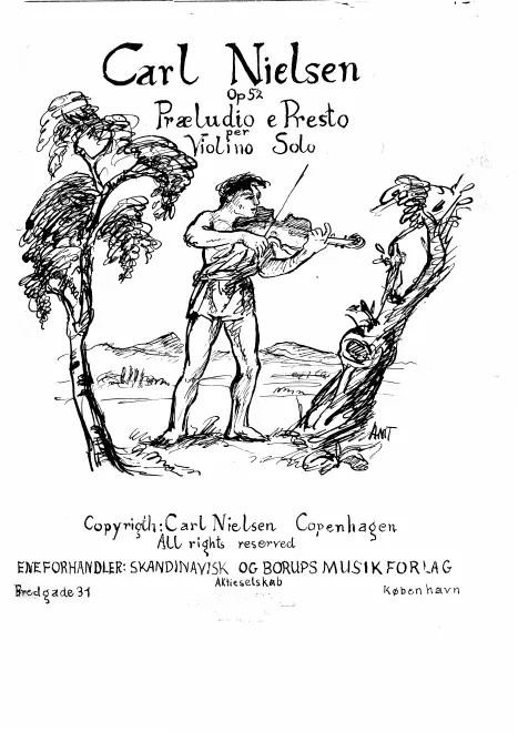 First page of Preludio e presto