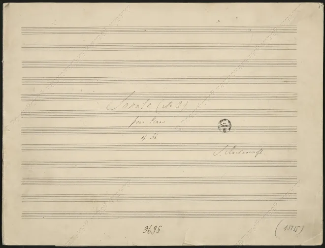 First page of Piano Sonata No.2