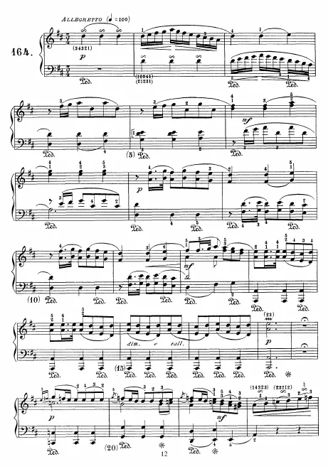 First page of Keyboard Sonata in D major