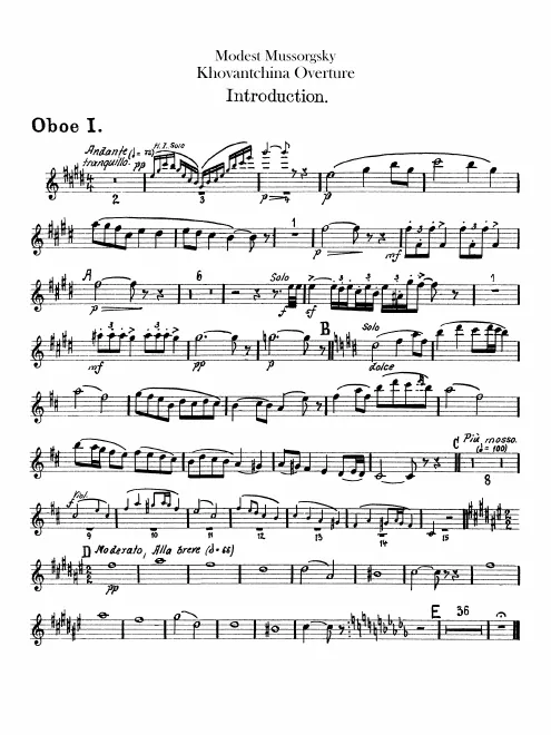 Oboe 1
