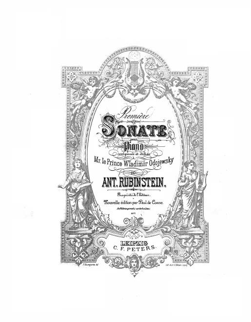 First page of Piano Sonata No.1