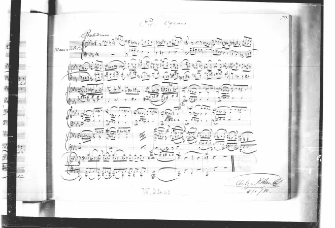 First page of Pro organo