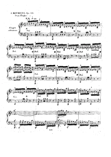 First page of 2 Etudes