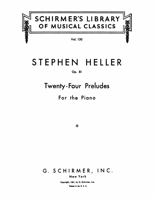 First page of 24 Preludes