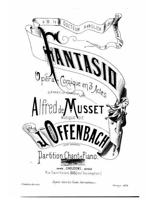 First page of Fantasio