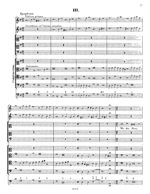 First page of Wo der Herr nicht das Haus bauet