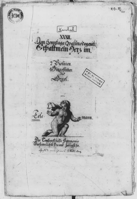 First page of Erhalt mein Herz im Glauben