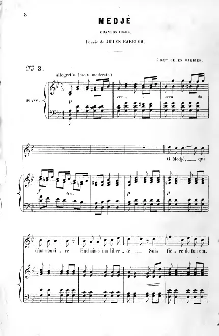 First page of Medjé