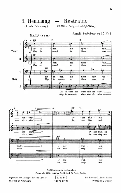 First page of 6 Pieces