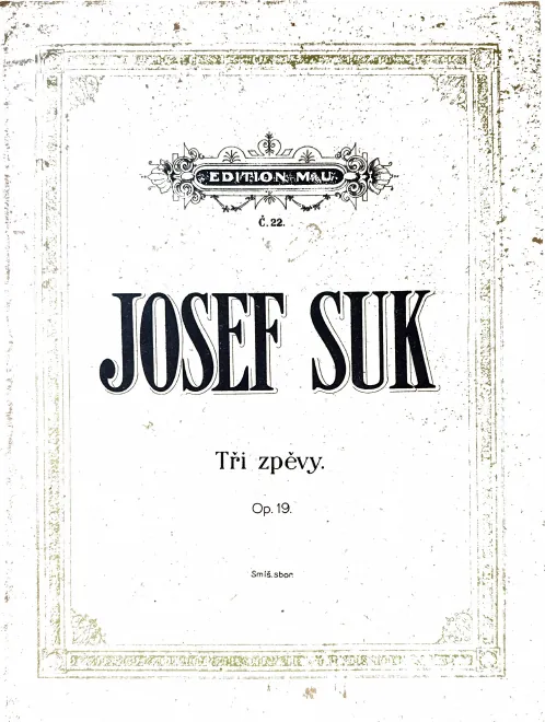 First page of Tři zpěvy