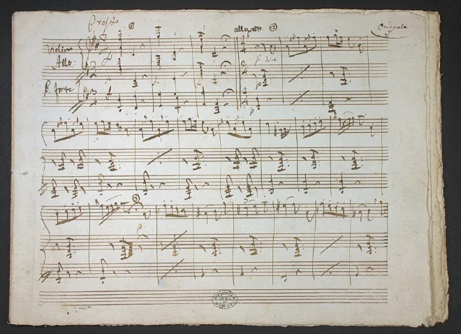 First page of Scherzo