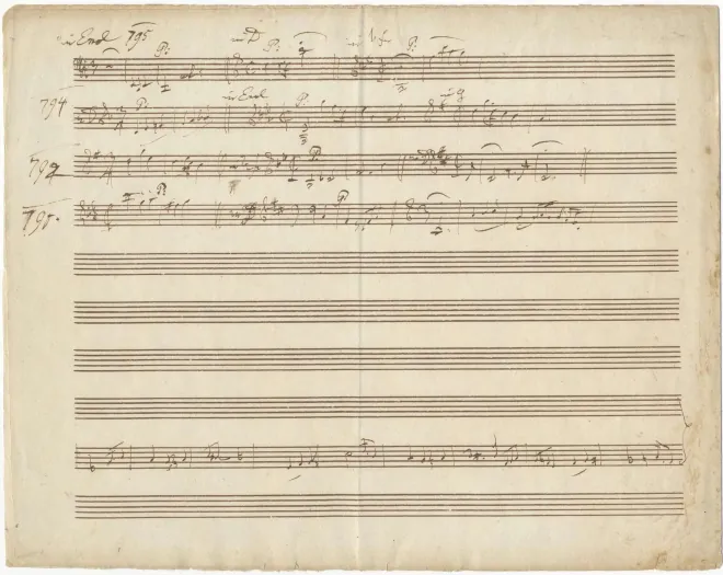 Autograph Incipit