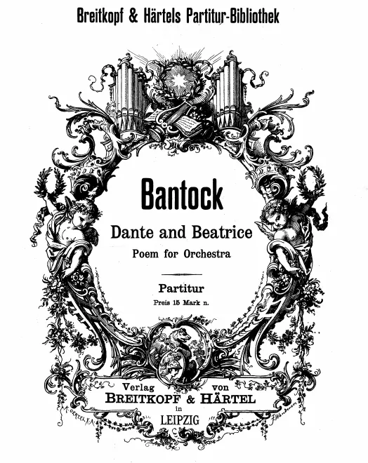 First page of Dante and Beatrice