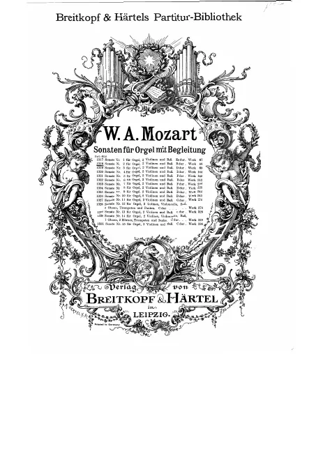 First page of Church Sonata No.2