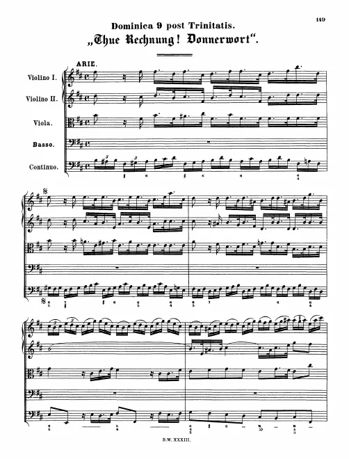 First page of Tue Rechnung! Donnerwort