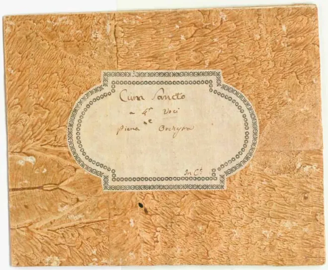 First page of Cum Sancto Spiritu