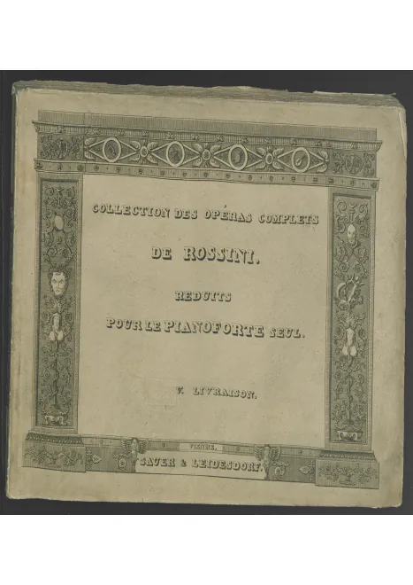 First page of Matilde (di) Shabran, ossia Bellezza, e cuor di ferro
