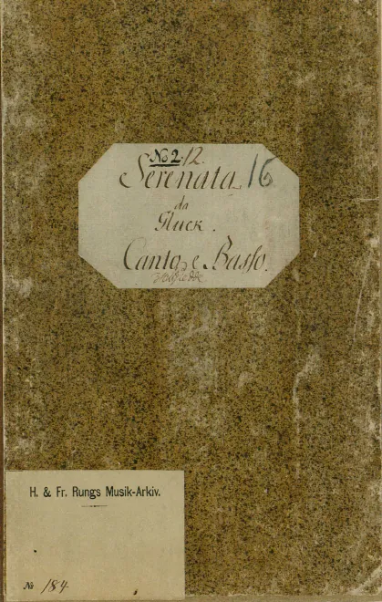 First page of La contesa de' numi