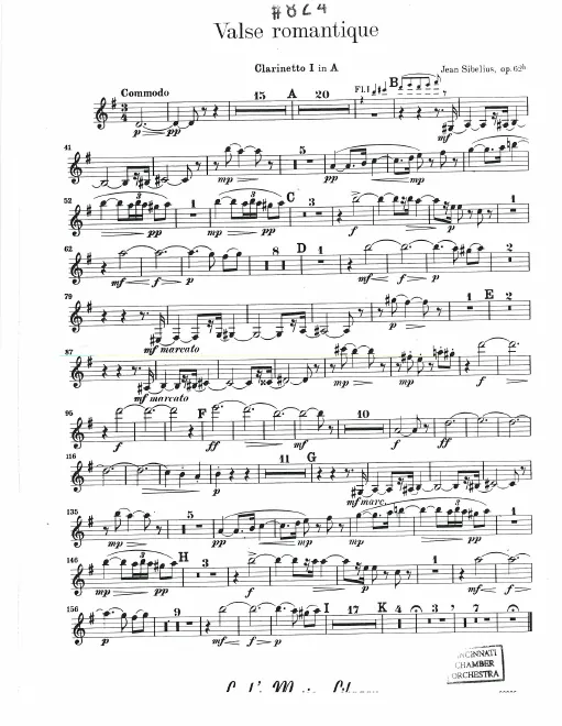Clarinet 1 (A)