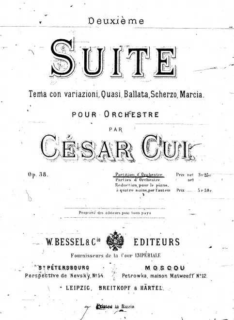 First page of Suite No.2