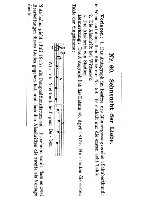 Alternate opening bars (from earliest manuscript, dated 8 April 1815)