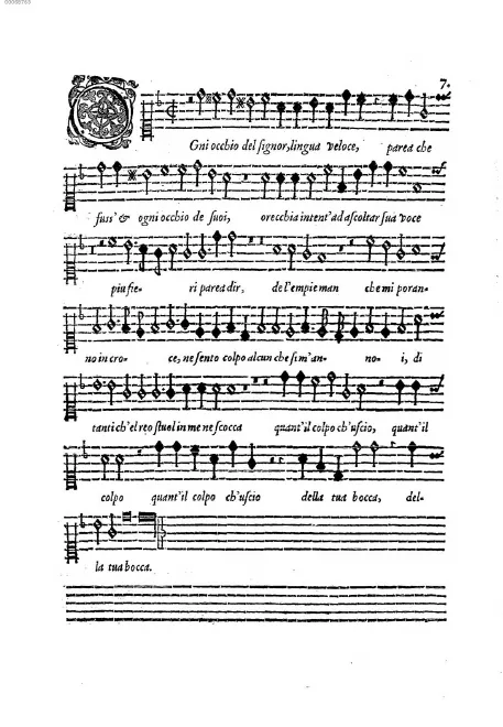 First page of Ogni occhio del signor