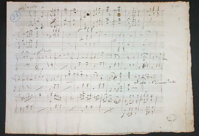 First page of Waltz 'Invito'
