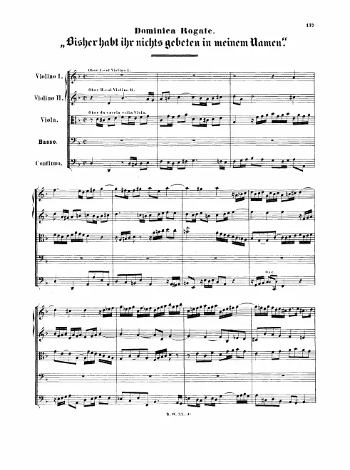 First page of Bisher habt ihr nichts gebeten in meinem Namen