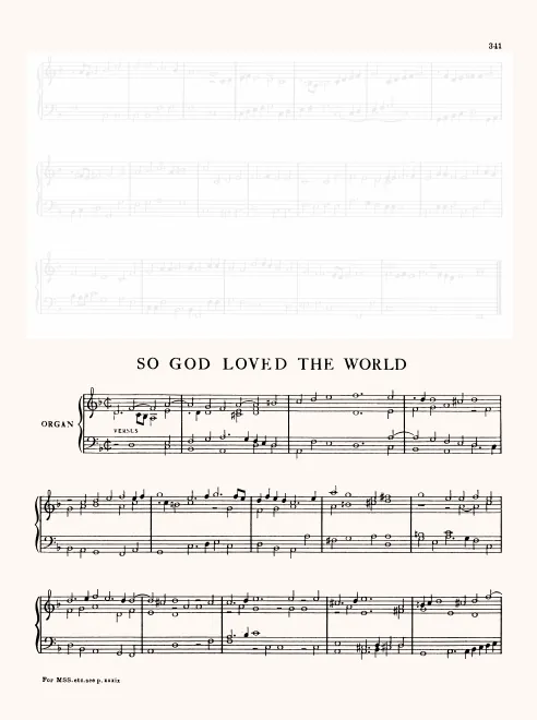 First page of So God Loved the World