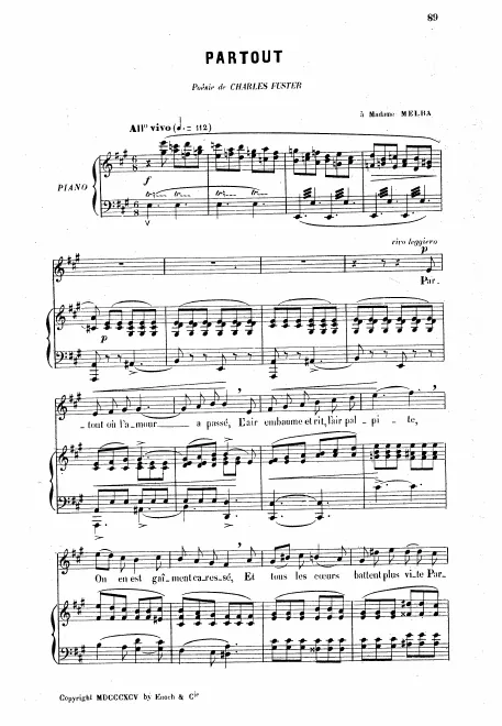First page of Partout