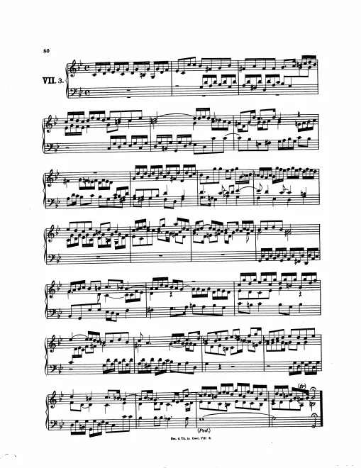 First page of Magnificat Fugue