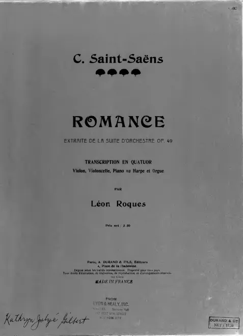 First page of Suite